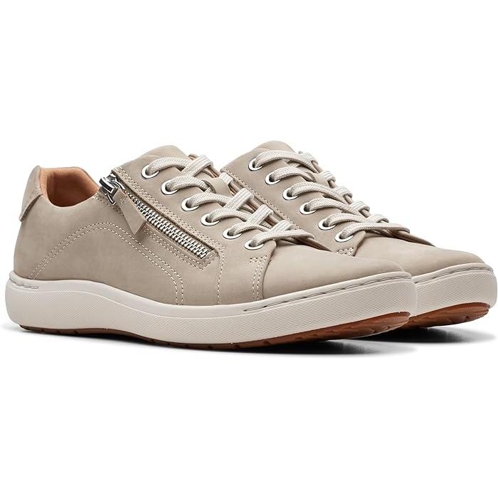 (取寄) クラークス レディース ナレ レース Clarks women Clarks Nalle Lace Stone Nubuck Clarks（クラークス） P最大17倍1/1限定 (取寄) シューズ レディース