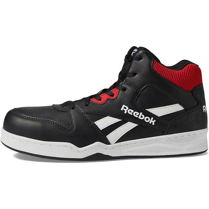 (取寄) リーボック ワーク メンズ BB4500 ワーク ハイ トップ スニーカー Reebok Work men Reebok Work BB4500 Work High Top Sneaker Black/Red Reebok P最大21倍10/24-26限定 (取寄) リーボック ワーク メンズ