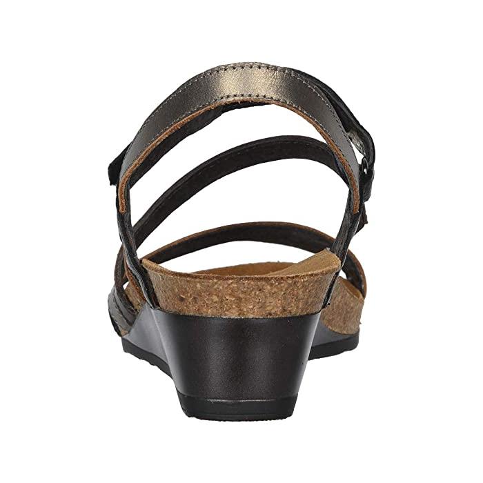 取寄) ナオト レディース ヒーロー Naot women Hero Black Leather