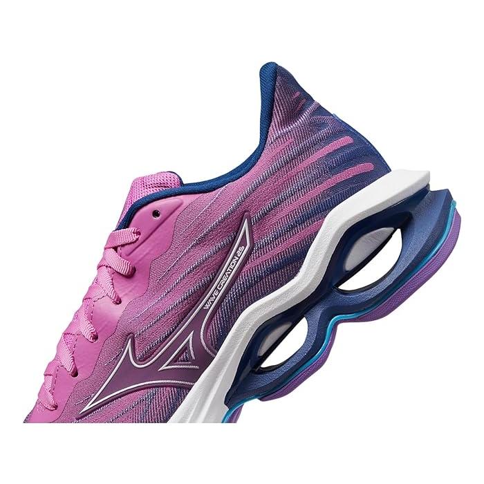 (取寄) ミズノ レディース ウェーブ クリエーション 25 SSW Mizuno women Mizuno Wave Creation 25 SSW Rosebud/Navy Peony MIZUNO（ミズノ） (取寄) レディース ウェーブ クリエーション 25 SSW