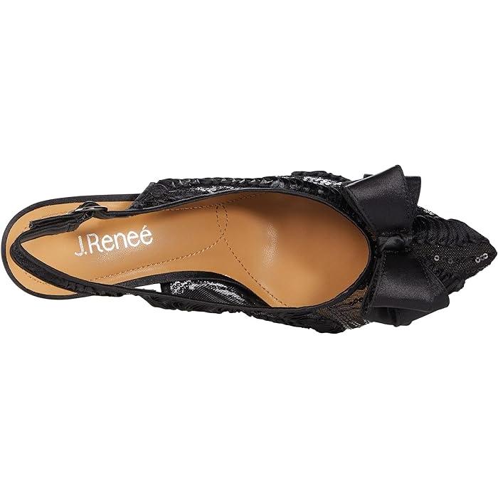 (取寄) ジェイレニー レディース ヤズミン J. Renee women J. Renee Yazmine Black Fiesta Lace 取寄) ジェイレニー レディース ヤズミン J. Renee women Yazmine