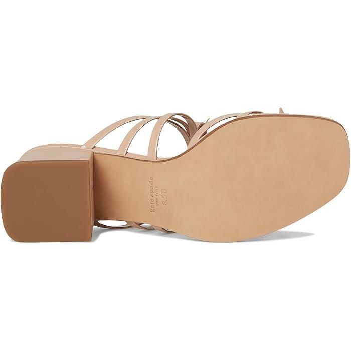 取寄) ケイトスペード レディース カロリナ ブロック ヒール サンダル