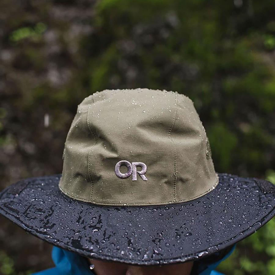 (取寄) アウトドア リサーチ シアトル レイン ハット 帽子 Outdoor Research Seattle Rain Hat Fatigue/Black｜jetrag｜04