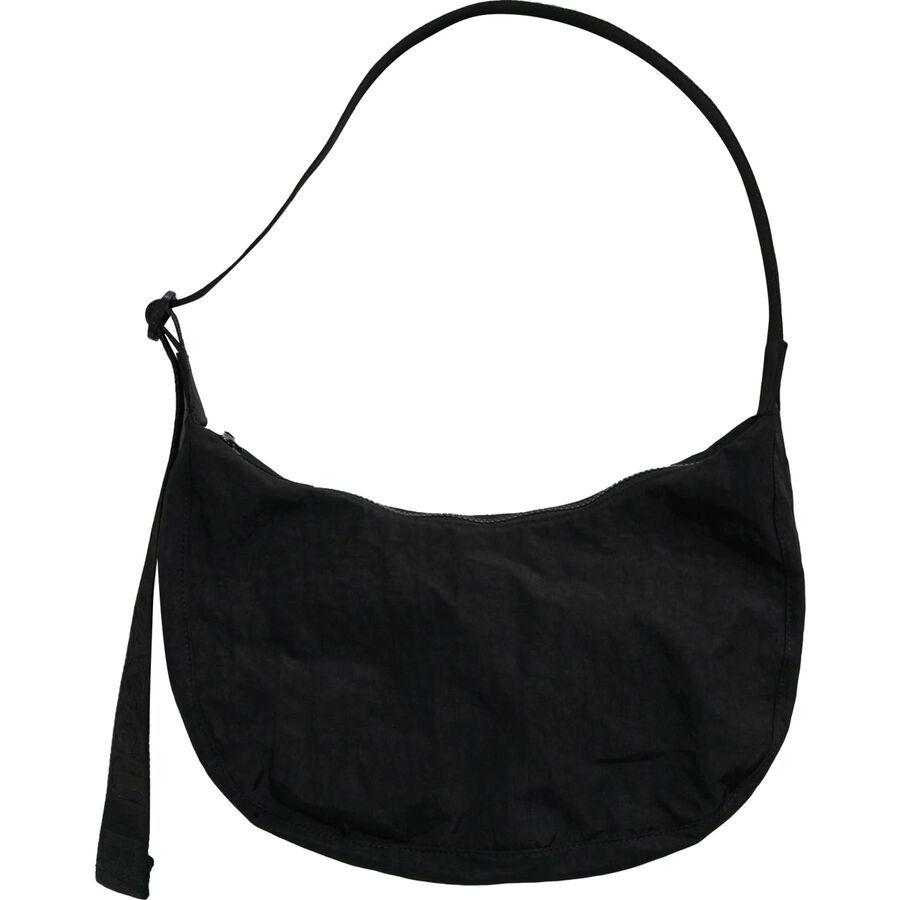 (取寄) バグー ミディアム ナイロン クレセント バッグ BAGGU Medium Nylon Crescent Bag Black3 BAGGU（バグゥ） (取寄) バグー ミディアム ナイロン クレセント
