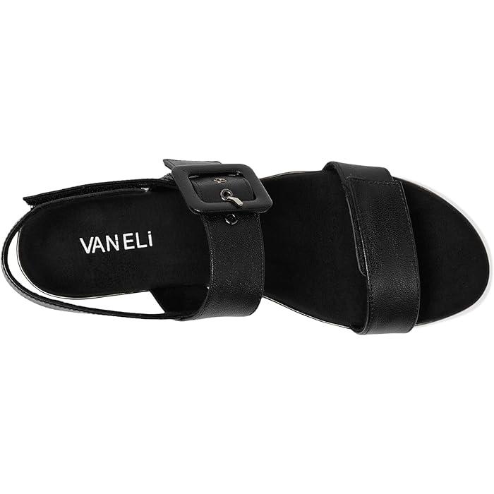 取寄) ヴァネリ レディース Vaneli women Elysha Black Aston