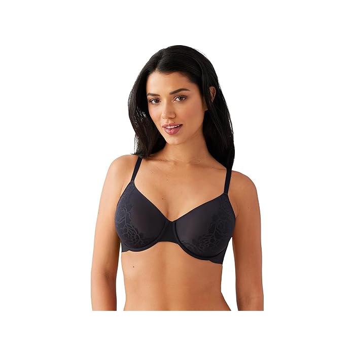 (取寄) ワコール レディース コンフィデンス ブースト アンダーワイヤー ブラ Wacoal women Confidence Boost Underwire Bra Black WACOAL（ワコール） P最大17倍1/1限定 (取寄) レディース