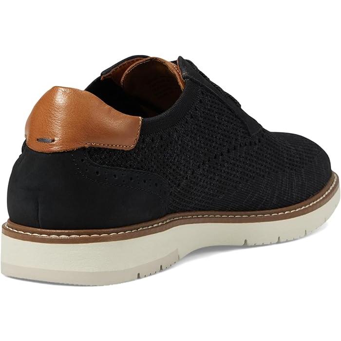 (取寄) フローシャイム メンズ ヴィーブ ニット プレーン トゥ オックスフォード Florsheim men Florsheim Vibe Knit Plain Toe Oxford Black Florsheim（フローシャイム） P最大17倍1/1限定 (取寄) メンズ