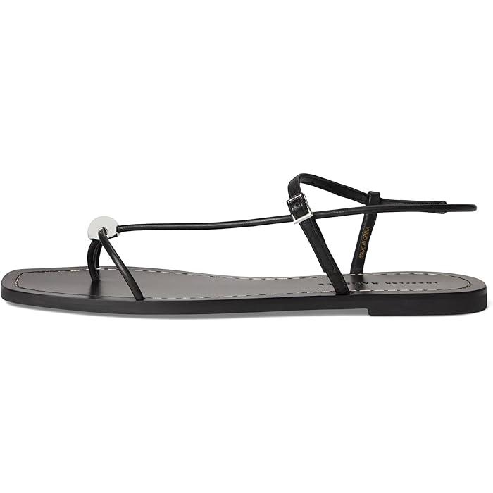 (取寄) ロフラー ランドール レディース ララ ストラップ フラッツ サンダル ウィズ ボール Loeffler Randall women Lara Strappy Flat Sandals With Ball Black 取寄) ロフラー ランドール レディース ララ ストラップ フラッツ