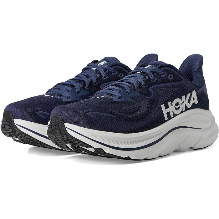 取寄) ホカオネオネ メンズ クリフトン 10 Hoka men Clifton Navy
