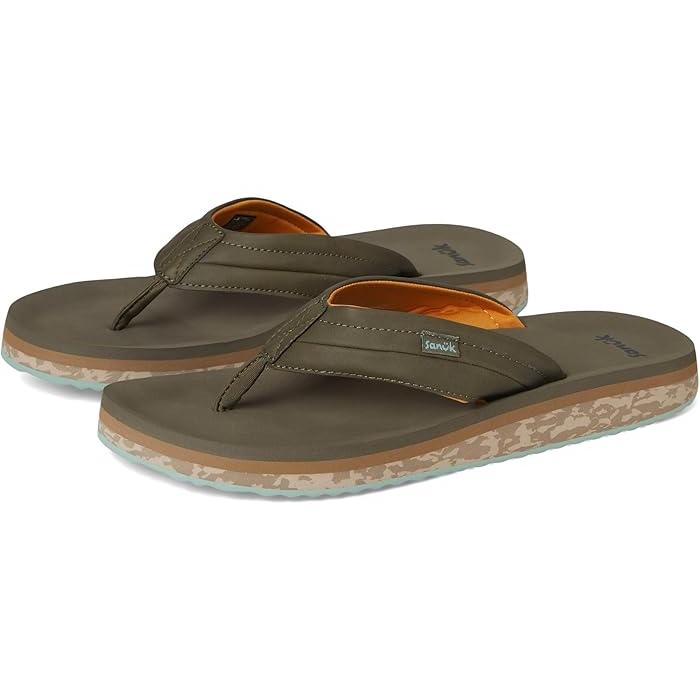 (取寄) サヌーク メンズ  Sanuk men Tiderush Olive sanuk (取寄) サヌーク メンズ Sanuk men Tiderush Olive : ジェット