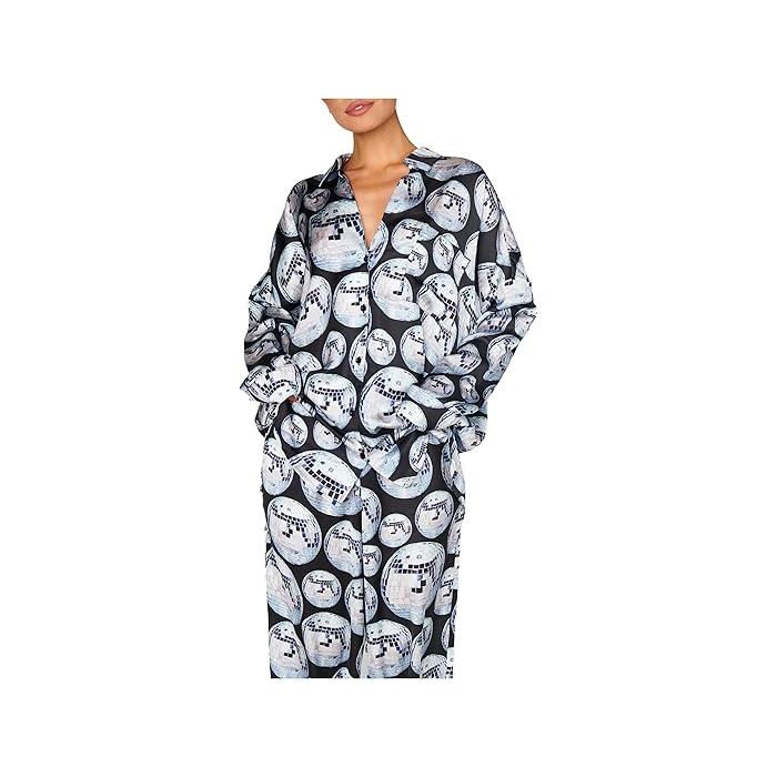 (取寄) ショウ ミー ユア ムームー レディース オーバースレプト パジャマ セット Show Me Your Mumu women Overslept Pajama Set Disco Ball Silky Show Me Your Mumu (取寄) ショウ ミー ユア ムームー レディース