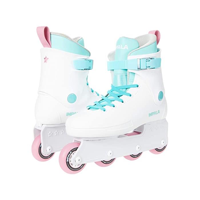 (取寄) インパラ ローラースケート ガールズ インパラ ライトスピード インライン スケート Impala Rollerskates girls  Impala Lightspeed Inline Skate White 取寄) インパラ ローラースケート ガールズ ライトスピード インライン