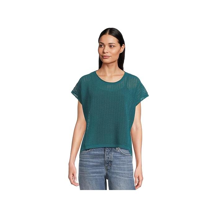 (取寄) アイリーン フィッシャー レディース ジュエル ネック セーター Eileen Fisher women Jewel Neck Sweater Harbor P最大17倍1/1限定 (取寄) アイリーン フィッシャー レディース