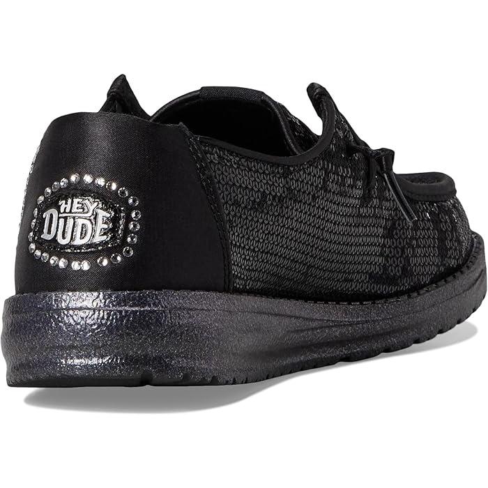 (取寄) ヘイ デュード レディース ウェンディ ディスコ シークイン Hey Dude women Hey Dude Wendy Disco Sequin Black P最大17倍1/1限定 (取寄) ヘイ デュード レディース ウェンディ