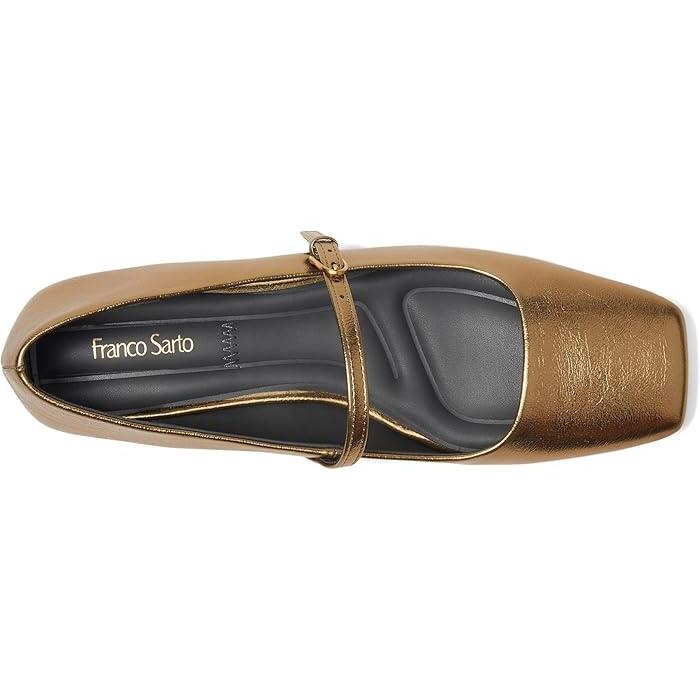 (取寄) フランコ サルト レディース ティンズリー メアリー ジーン フラッツ Franco Sarto women Tinsley Mary Jane Flats Silver llic P最大17倍1/1限定 (取寄) フランコ サルト レディース ティンズリー