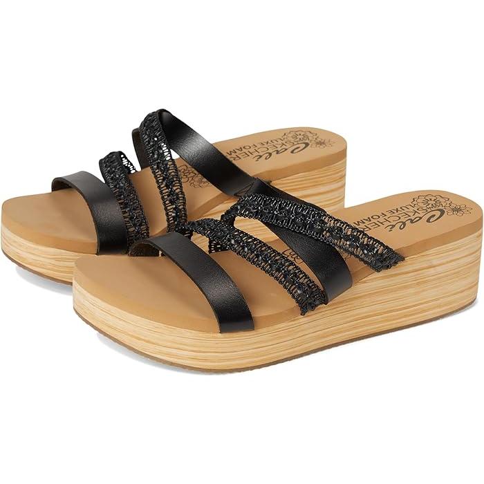 (取寄) スケッチャーズ レディース サマーズ SKECHERS women Summers Black SKECHERS（スケッチャーズ） P最大17倍1/1限定 (取寄) レディース