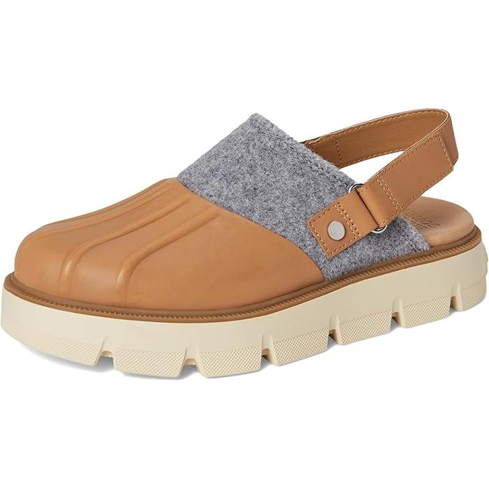 (取寄) ソレル レディース レイン CB クロッグ スリングバック SOREL women Rein Cb Clog Slingback Tawny Buff/Bleached Ceramic SOREL（ソレル） (取寄) レディース レイン CB クロッグ スリング