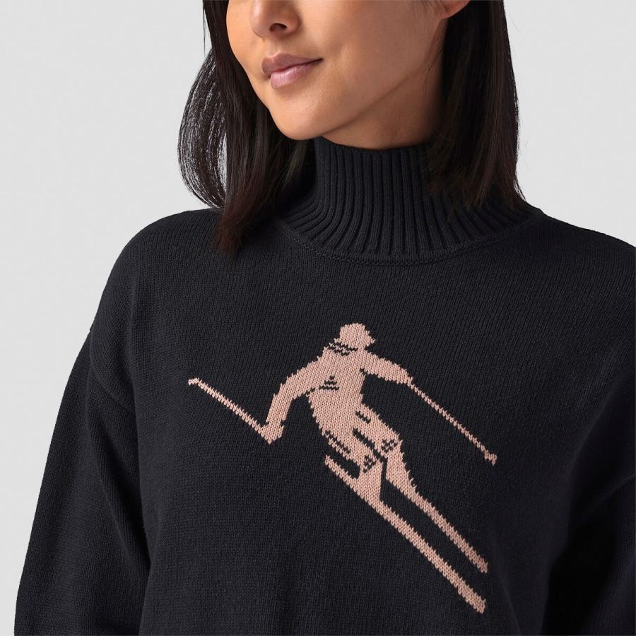 (取寄) バックカントリー レディース インターシャ スキー ジャンパー セーター - ウィメンズ Backcountry women Intarsia Ski Jumper Sweater - Women's Black P最大17倍1/1限定 (取寄) バックカントリー レディース インターシャ