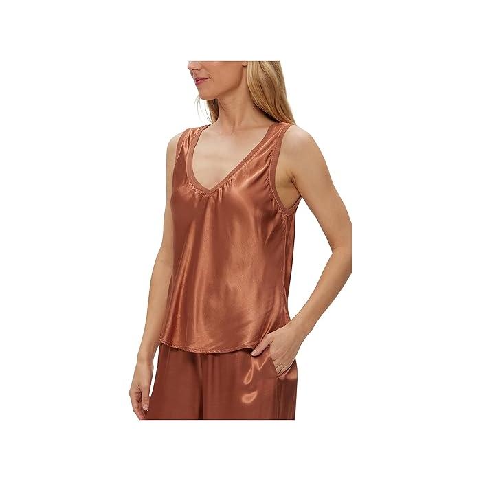 (取寄) マイケル スターズ レディース リズ V-ネック タンク Michael Stars women Liz V-Neck Tank Terra Michael Stars (取寄) マイケル スターズ レディース リズ V-ネック