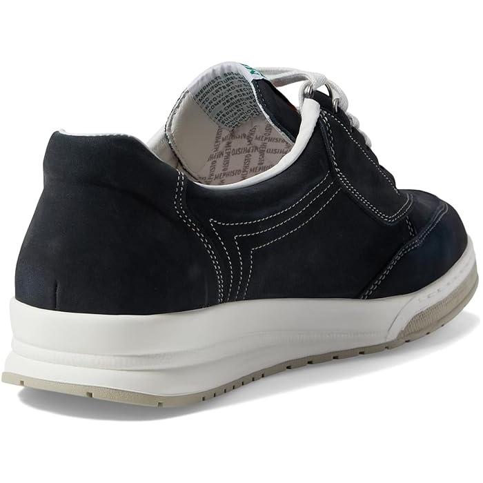 取寄) メフィスト メンズ マッチ Mephisto men Match Deep Blue Nubuck