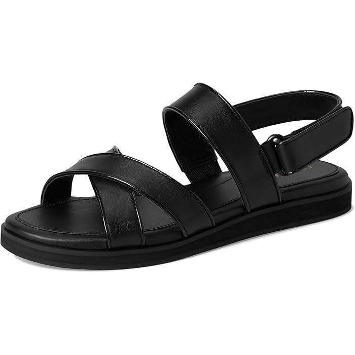 (取寄) コールハーン レディース ミラベル クリスクロス サンダル Cole Haan women Mirabelle Crisscross Sandals Black/Patent/Black COLE HAAN（コールハーン） (取寄) レディース ミラベル クリスクロス