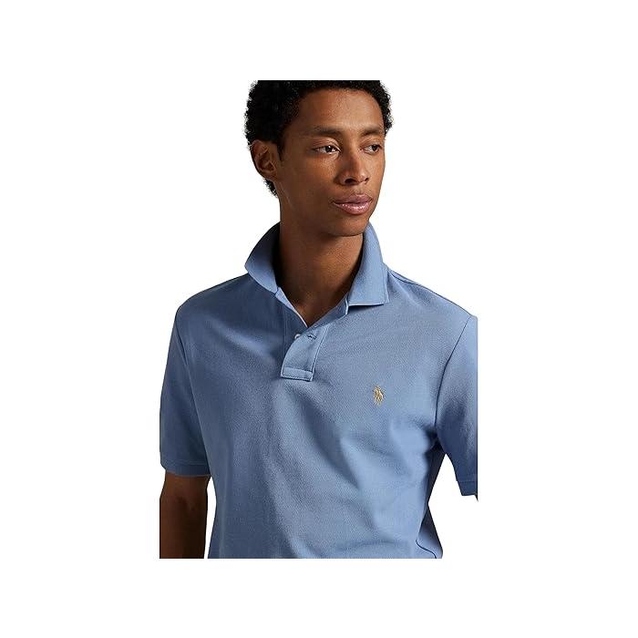 【新品】POLOラルフローレンアイコニックジャージポロシャツカットソー紺US:S アイコニック ラグビー シャツ （カットソー）｜POLO RALPH LAUREN