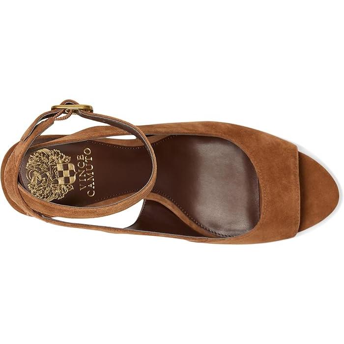 取寄) ヴィンスカムート レディース ピープ トゥ ハイ ヒール サンダル