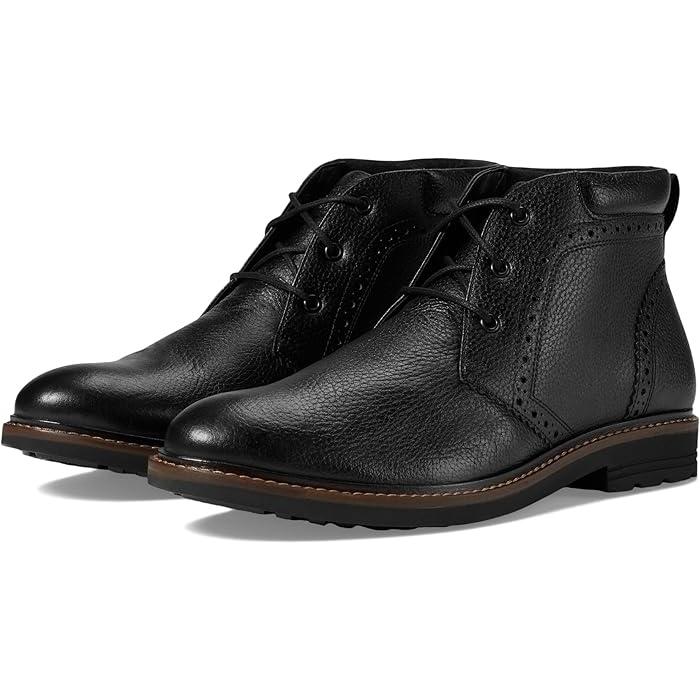 (取寄) ナン ブッシュ メンズ オザーク 2.0 プレーン トゥ チャッカ レザー ブーツ Nunn Bush men Ozark 2.0 Plain Toe Chukka Leather Boot Brown 取寄) ナン ブッシュ メンズ オザーク 2.0 プレーン トゥ チャッカ