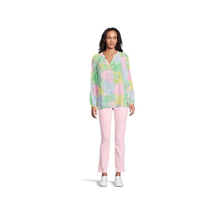 (取寄) リリー ピュリッツァー レディース エルザ トップ Lilly Pulitzer women Elsa Top Parigi Pink 取寄) リリー ピュリッツァー レディース エルザ トップ Lilly