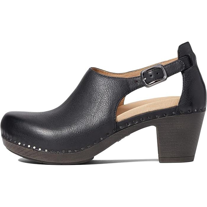 (取寄) ダンスコ レディース サッシー Dansko women Sassy Black Milled Burnished P最大18倍8/15限定 (取寄) ダンスコ レディース サッシー Dansko women