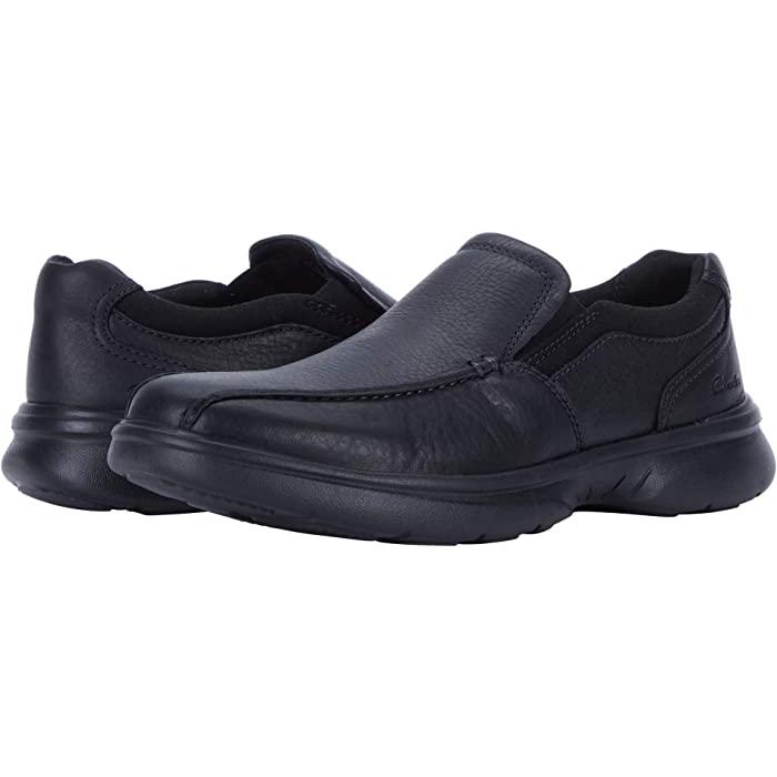 (取寄) クラークス メンズ ブラッドリー ステップ Clarks men  Bradley Step Black Tumbled Leather Clarks（クラークス） (取寄) シューズ メンズ ブラッドリー ステップ