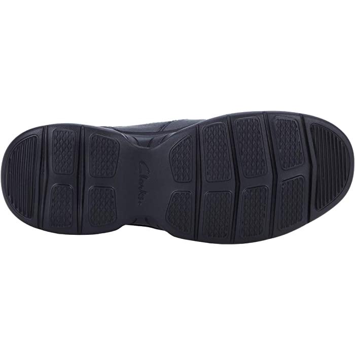 (取寄) クラークス メンズ ブラッドリー ステップ Clarks men  Bradley Step Black Tumbled Leather Clarks（クラークス） (取寄) シューズ メンズ ブラッドリー ステップ