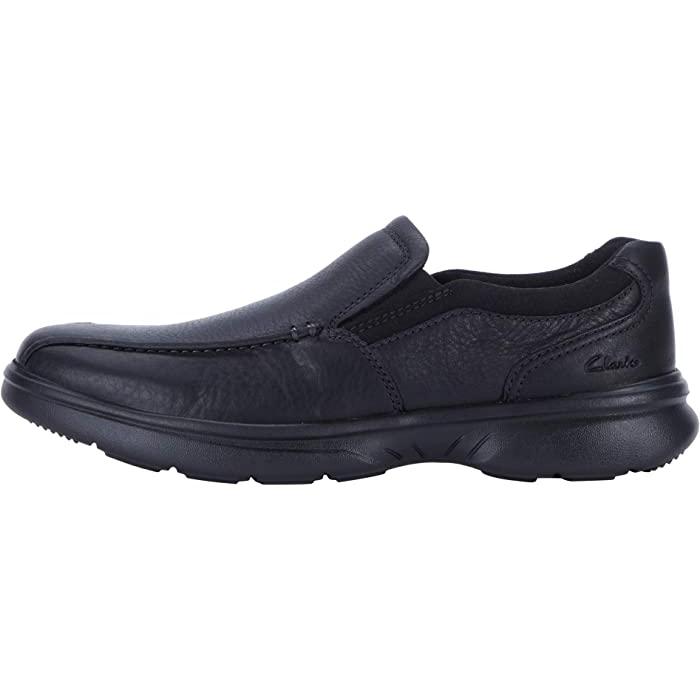 (取寄) クラークス メンズ ブラッドリー ステップ Clarks men  Bradley Step Black Tumbled Leather Clarks（クラークス） (取寄) シューズ メンズ ブラッドリー ステップ