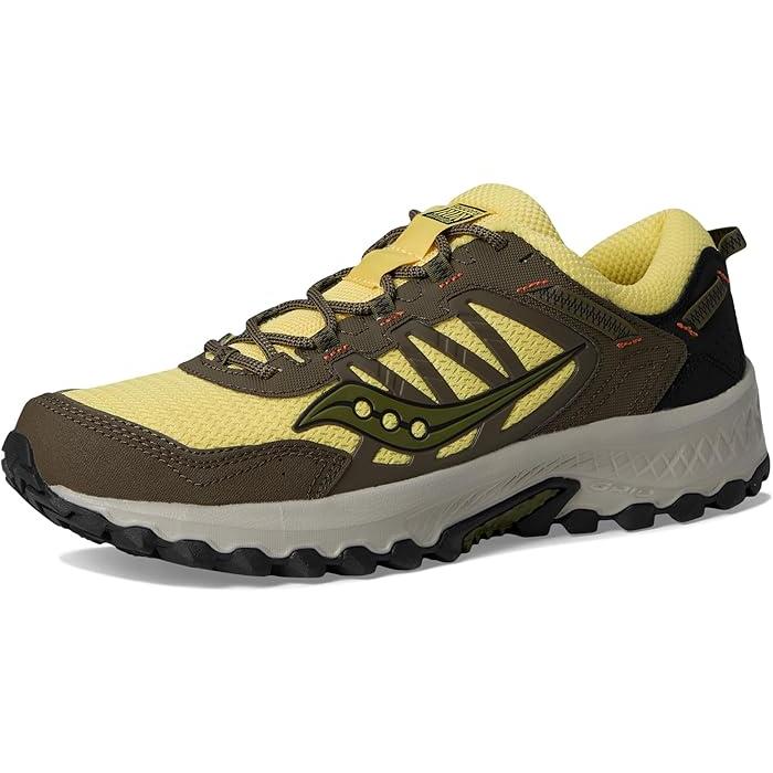 (取寄) サッカニー オリジナルス グリッド ピーク Saucony Originals Grid Peak Yellow/Walnut Saucony（サッカニー） (取寄) オリジナルス グリッド ピーク Saucony