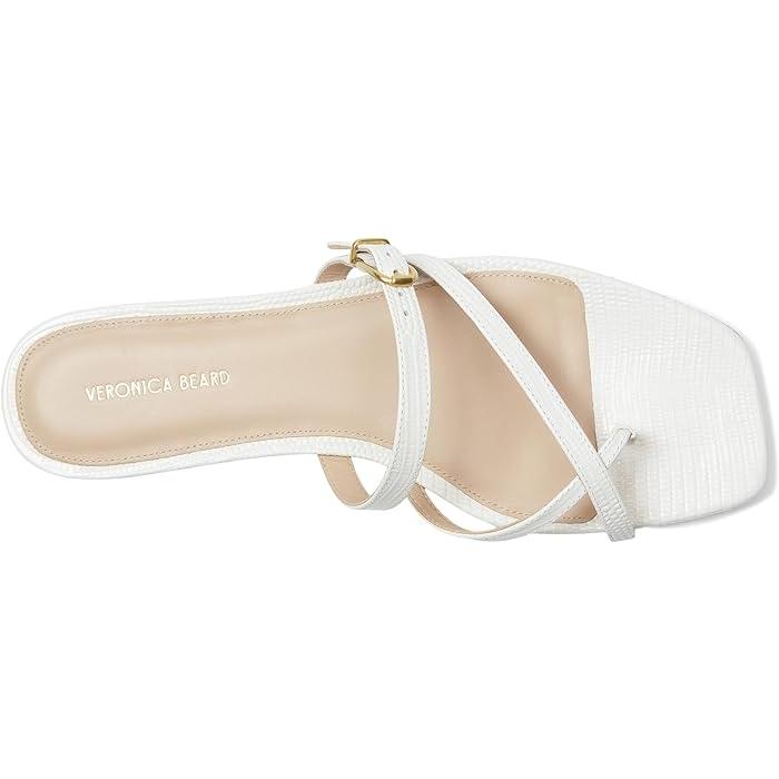 (取寄) ベロニカ ビアード レディース  Veronica Beard women Britte Coconut White Leather P最大17倍1/1限定 (取寄) ベロニカ ビアード レディース Veronica