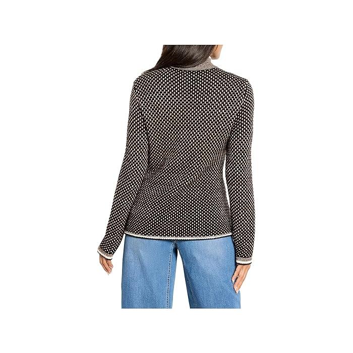 取寄) ニックゾー レディース ブリック ステッチ ニット ジャケット