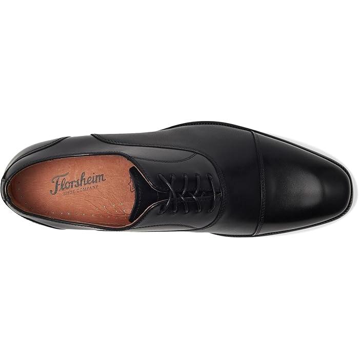 (取寄) フローシャイム メンズ Sorrento キャップ トゥ オックスフォード Florsheim men Florsheim Sorrento Cap Toe Oxford Black Smooth Florsheim（フローシャイム） (取寄) メンズ Sorrento ラックス