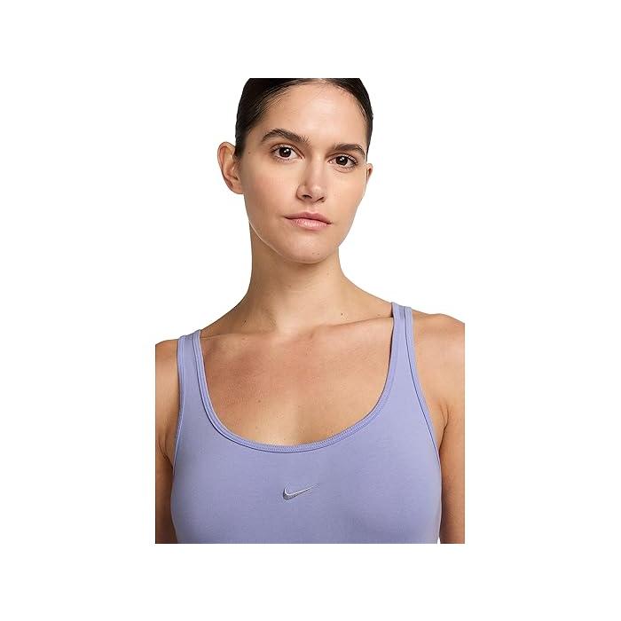 (取寄) ナイキ レディース スポーツウェア チル ニット タンク トップ Nike women Sportswear Chill Knit Tank Top Lilac Ice NIKE（ナイキ） P最大17倍1/1限定 (取寄) レディース スポーツウェア