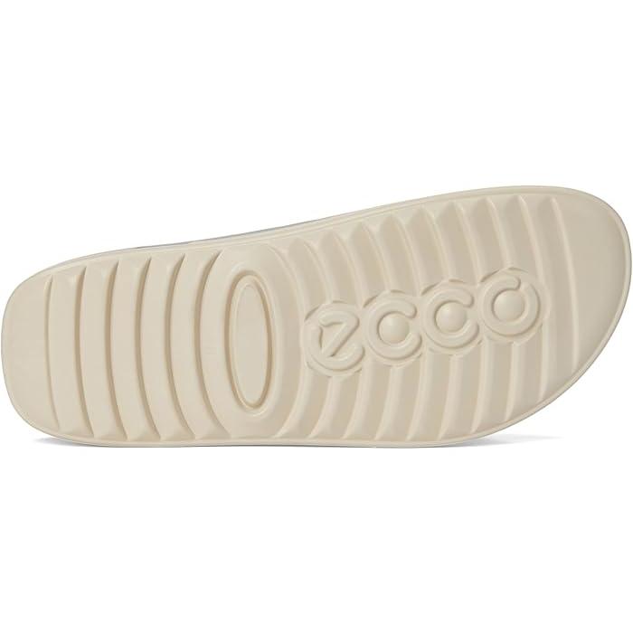 (取寄) エコー レディース コズモ トゥー バンド スライド サンダル ECCO women Cozmo Two Band Slide Sandal Pure Silver llic ecco（エコー） (取寄) レディース コズモ トゥー バンド スライド