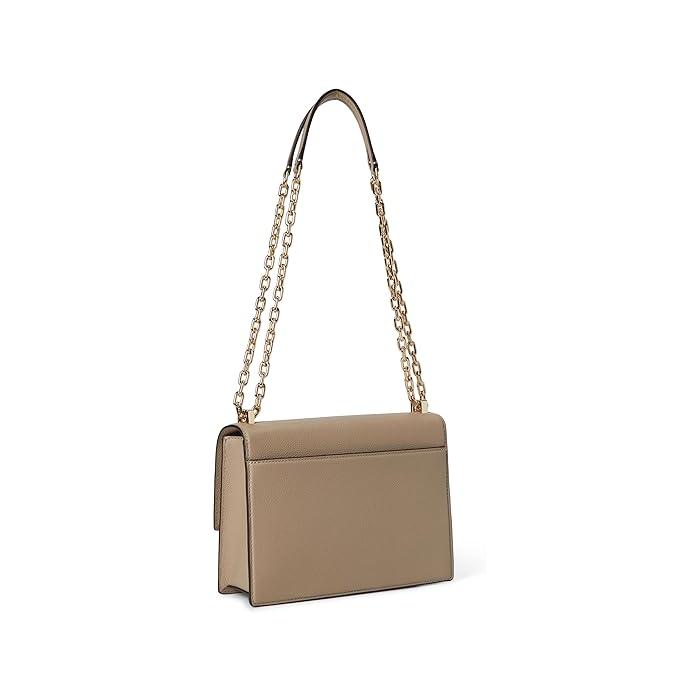 (取寄) ケイトスペード レディース デコ ペブルド レザー チェイン ショルダー Kate Spade New York women Kate Spade New York Deco Pebbled Leather Chain Shoulder Timeless Taupe 取寄) ケイトスペード レディース デコ ペブルド レザー チェイン