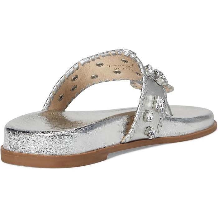 (取寄) ジャック ロジャース レディース ジャックス スポーツ ジュエルド サンダル Jack Rogers women Jacks Sport Jeweled Sandals Jacks Platinum ジャックロジャース（JACK ROGERS） P最大17倍1/1限定 (取寄) ジャック