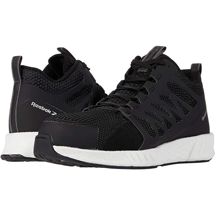 (取寄) リーボック ワーク メンズ フュージョン フレックスウィーブ ワーク コンポジット トゥ Reebok Work men  Fusion Flexweave Work Composite Toe Black/White P最大17倍1/1限定 (取寄) リーボック ワーク メンズ フュージョン
