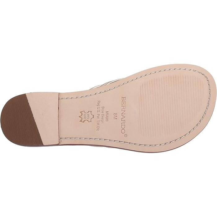 (取寄) ベルナルド レディース マイアミ サンダル Bernardo women Miami Sandal Distressed Platinum P最大17倍1/1限定 (取寄) ベルナルド レディース マイアミ サンダル