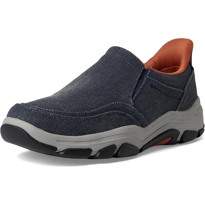 (取寄) ロックポート メンズ リース Rockport men Reece Dark Blue Canvas ROCKPORT（ロックポート） P最大17倍1/1限定 (取寄) メンズ リース