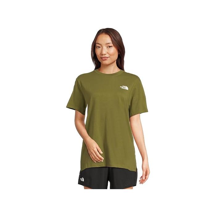 (取寄) ノースフェイス レディース ショート スリーブ コア ボックス NSE ティー The North Face women Short Sleeve Core Box NSE Tee Blue Eclipse 取寄) ノースフェイス レディース ショート スリーブ コア ボックス