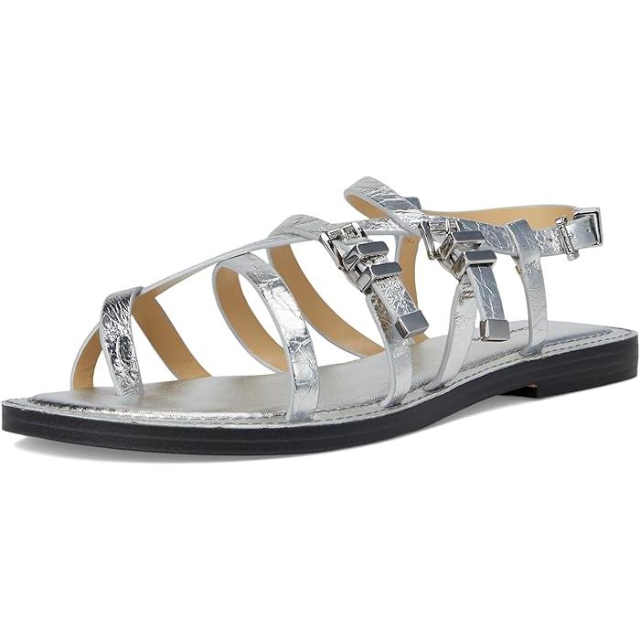 (取寄) マイケルコース レディース セリア フラッツ サンダル MICHAEL Michael Kors women Celia Flat Sandal Silver MICHAEL KORS（マイケルコース） (取寄) レディース フラッツ サンダル