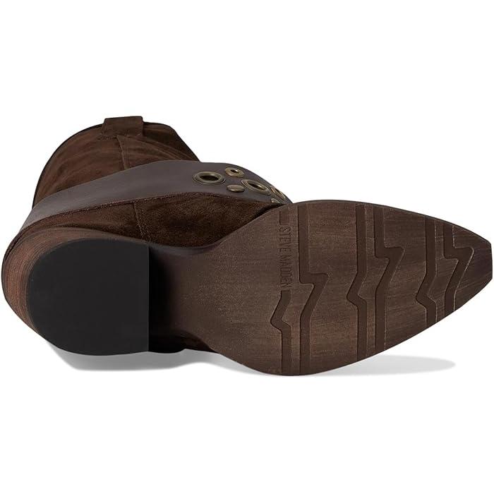 (取寄) スティーブマデン レディース アッシュウッド Steve Madden women Ashwood Brown Suede STEVE MADDEN（スティーブ・マデン） P最大17倍1/1限定 (取寄