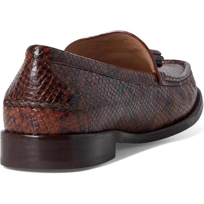 (取寄) コールハーン レディース ラナ ラックス タッセル ローファーズ Cole Haan women Lana Lux Tassel Loafers Dark Cuoio Snake Print Leather 取寄) コールハーン レディース ラナ ラックス タッセル ローファーズ