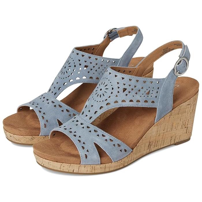 (取寄) ロックポート レディース  Rockport women Belis Blue Suede ROCKPORT（ロックポート） (取寄) レディース Rockport women Belis