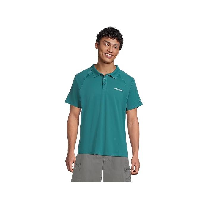 (取寄) コロンビア メンズ アルパイン チル プロ ポロ Columbia men Alpine Chill Pro Polo Black Columbia（コロンビア） (取寄) メンズ アルパイン チル プロ ポロ